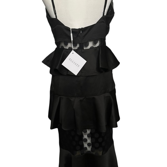 Elliatt Aleko Dress Black Size Large NEW WITH TAG - Picture 6 of 11